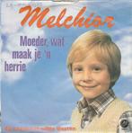 45T: Melchior: Moeder wat maak je 'n herrie, Cd's en Dvd's, Vinyl | Nederlandstalig, Overige formaten, Ophalen of Verzenden