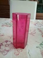 Rood/roze decoratieve  glazen vaas, Enlèvement