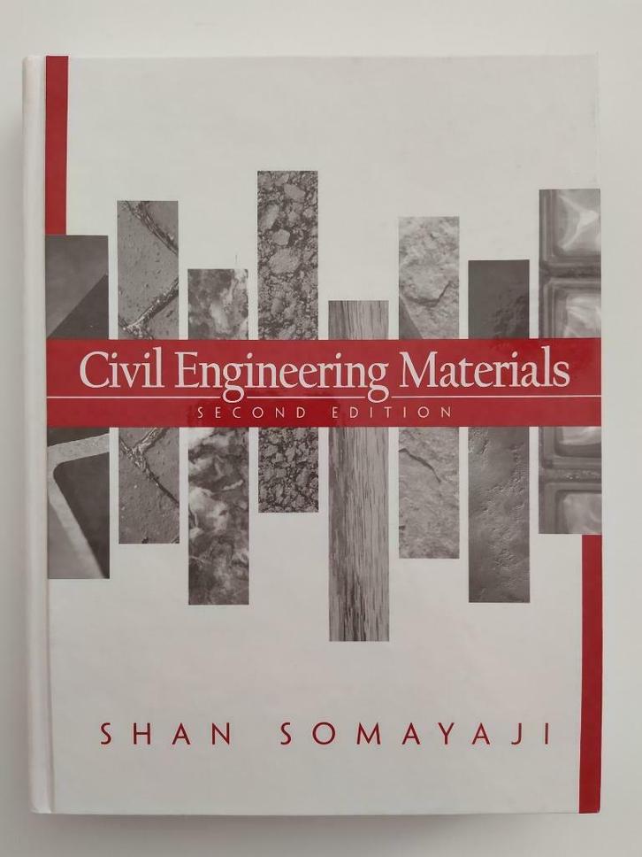 Civil Engineering Materials, Boeken, Studieboeken en Cursussen, Zo goed als nieuw, Hoger Onderwijs, Ophalen of Verzenden