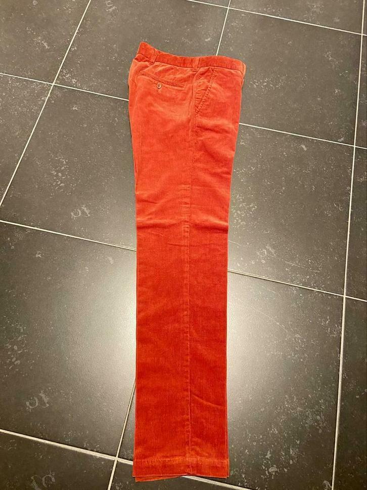 Fluwelen broek maat 32 m, Kleding | Heren, Broeken en Pantalons, Zo goed als nieuw, Ophalen