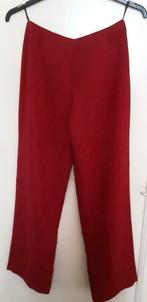 Pantalon rouge fluide Cassis T38, Vêtements | Femmes, Culottes & Pantalons, Comme neuf, Rouge, Enlèvement ou Envoi, Longs
