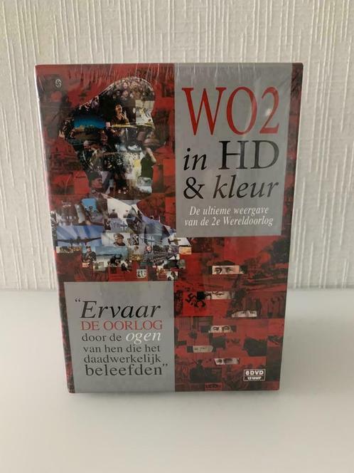 DVD Box WOII in HD in kleur - PRIJSVERLAGING !, Cd's en Dvd's, Dvd's | Documentaire en Educatief, Nieuw in verpakking, Oorlog of Misdaad
