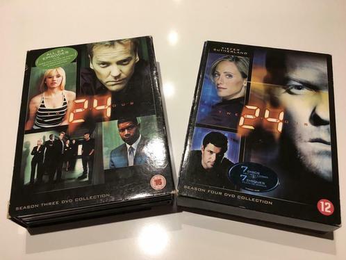 24 met Kiefer Sutherland. Seizoen 3 en 4., Cd's en Dvd's, Dvd's | Tv en Series, Ophalen of Verzenden