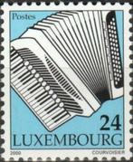Luxembourg 2000 : Instruments de musique - accordéon, Timbres & Monnaies, Luxembourg, Envoi, Non oblitéré