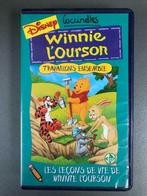 VHS Winnie l'Ourson : Travaillons ensemble -, CD & DVD, Tous les âges, Utilisé, Enlèvement ou Envoi, Dessins animés et Film d'animation