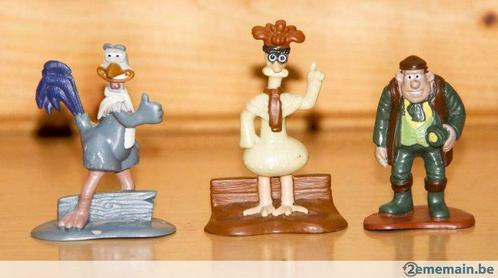 Figurine_cartoon_Chiken Run_dreamworks_7 figurines, Collections, Collections Autre, Neuf, Enlèvement ou Envoi