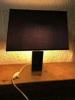 vintage chrome tafellamp-sfeerlamp DEKNUDT lustrerie 70's, Antiek en Kunst, Ophalen of Verzenden