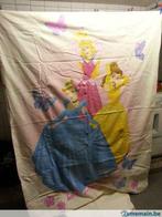 Housse de couette 3 Princesses DISNEY+ taie 1 pers, Ophalen of Verzenden, Gebruikt, Dekbedovertrek