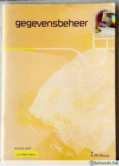 Te koop Informatica, access 2007. voor  2de graad  ASO, Boeken, Informatica en Computer, Gelezen, Vakgebied of Industrie, Ophalen