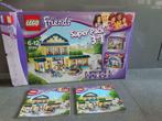 lego friends combi school 41004 + podium 41005 + auto 41013, Complete set, Gebruikt, Lego, Ophalen