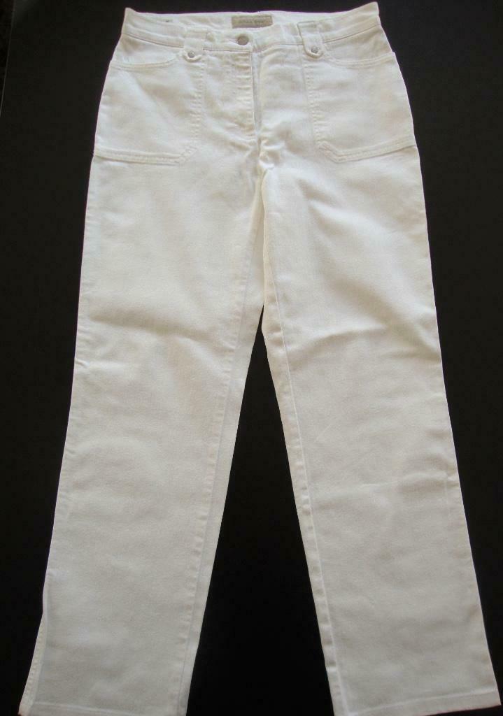 Witte lange broek van BRAX SPORT. - D 38, Kleding | Dames, Broeken en Pantalons, Zo goed als nieuw, Maat 38/40 (M), Wit, Lang