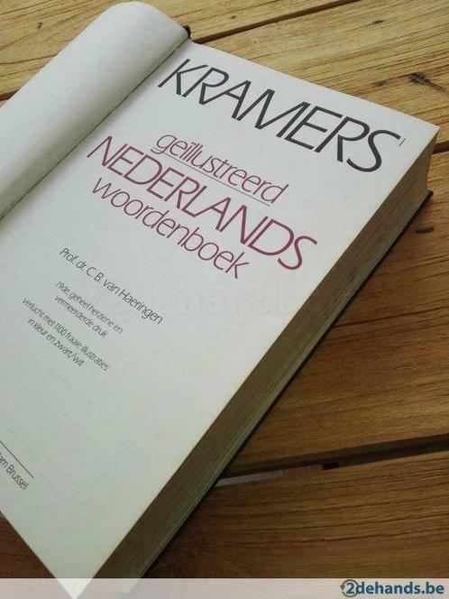 Kramers  Geïllustreerd Nederlands woordenboek 1979  Elsevier, Livres, Dictionnaires, Utilisé