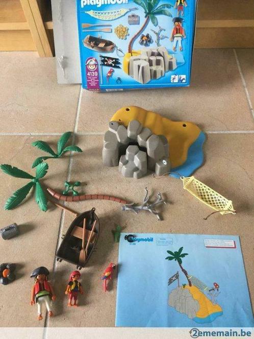 Playmobil Rocher pirates (4139), Kinderen en Baby's, Speelgoed | Playmobil, Gebruikt, Ophalen