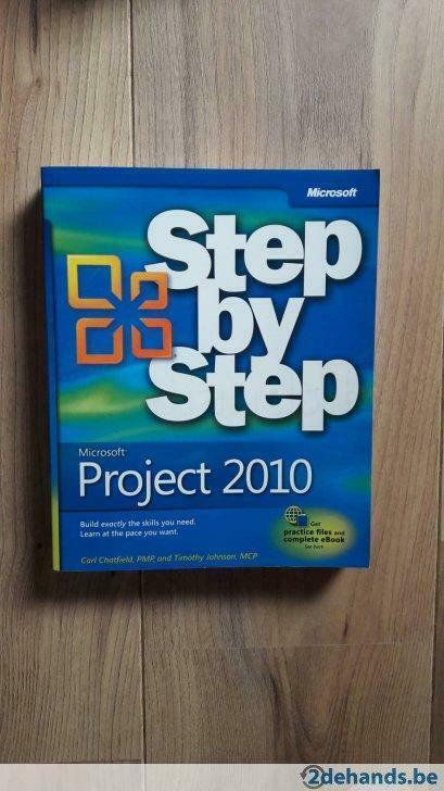 Boek "Microsoft Project 2010" "Step by Step", Boeken, Studieboeken en Cursussen, Nieuw