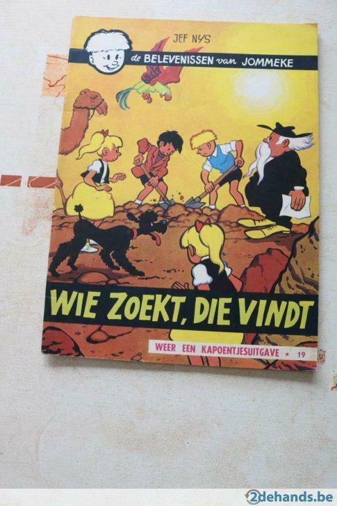 JommekeNr 19 : Wie zoekt, die vindt uit 1969, Livres, BD, Utilisé, Enlèvement ou Envoi