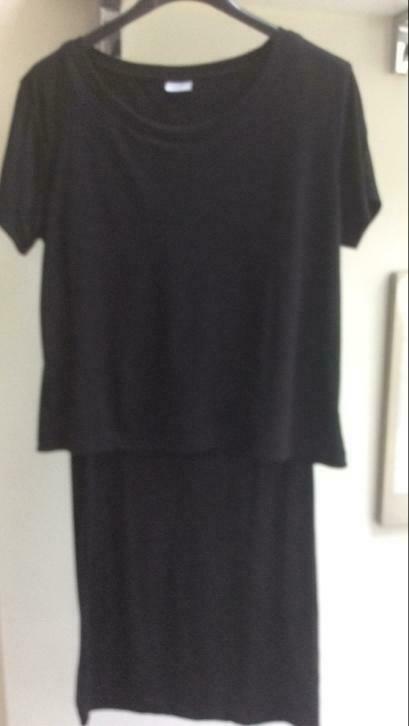 Robe d'été lisse en 2 parties jointes, Neuf, Enlèvement ou Envoi, Taille 36 (S), Longueur genou