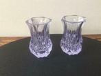 Lot de 2 mini vases en cristal 24 % PbO, Enlèvement ou Envoi