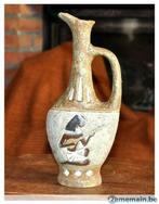 § bouteille garnier terre cuite decor égypte, Enlèvement ou Envoi