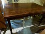 vintage eettafel Palissander 60er jaren, Verzamelen, Ophalen of Verzenden, Huis en Inrichting