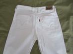 Witte jeans Levi's maat 28, Kleding | Dames, Wit, Ophalen of Verzenden, Zo goed als nieuw, W28 - W29 (confectie 36)