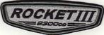 Patch Triumph Rocket III 2300cc - 125 x 43 mm, Motoren, Kleding | Motorkleding, Ophalen of Verzenden, Nieuw zonder kaartje, Overige typen