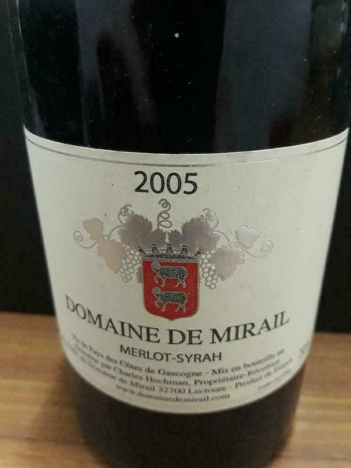 2005 !!! DOMAINE DE MIRAIL !!!, Collections, Vins, Neuf, Vin rouge, France, Pleine, Enlèvement ou Envoi