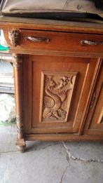 Kast met leeuwenkoppen, commode, Antiek en Kunst, Antiek | Meubels | Kasten, Ophalen