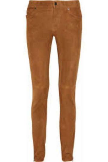 ZGAN "brushed leather" skinny van Zadig & Voltaire Deluxe 36, Overige kleuren, Verzenden, Zo goed als nieuw, Maat 36 (S)
