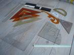 Jeux 11 lattes+équerres+rapporteur+Kutsch+grap- pro Impec, Enlèvement ou Envoi