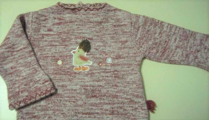 Warm truitje - C&A - maat 80., Kinderen en Baby's, Babykleding | Maat 80, Gebruikt, Meisje, Truitje of Vestje, Ophalen of Verzenden