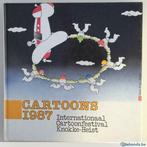 Cartoons 1987, Internationaal Cartoonfestival Knokke-Heist, Utilisé, Enlèvement ou Envoi