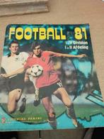 Album complet panini football Belgique 1981, Utilisé, Enlèvement ou Envoi