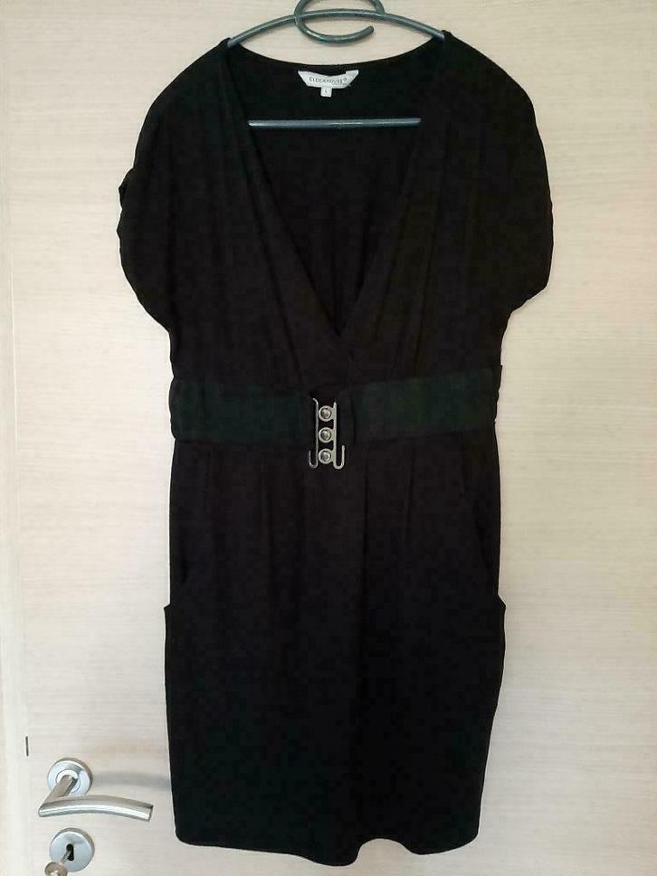 Zwarte jurk Clockhouse maat L, Kleding | Dames, Jurken, Gedragen, Maat 42/44 (L), Zwart, Boven de knie, Ophalen of Verzenden