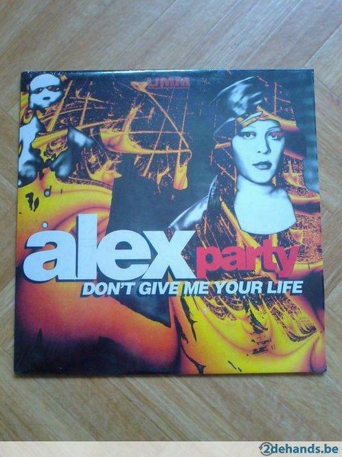 Alex Party:Don't Give Me Your Life (12")Progressive House, CD & DVD, Vinyles | Dance & House, Techno ou Trance, Enlèvement ou Envoi