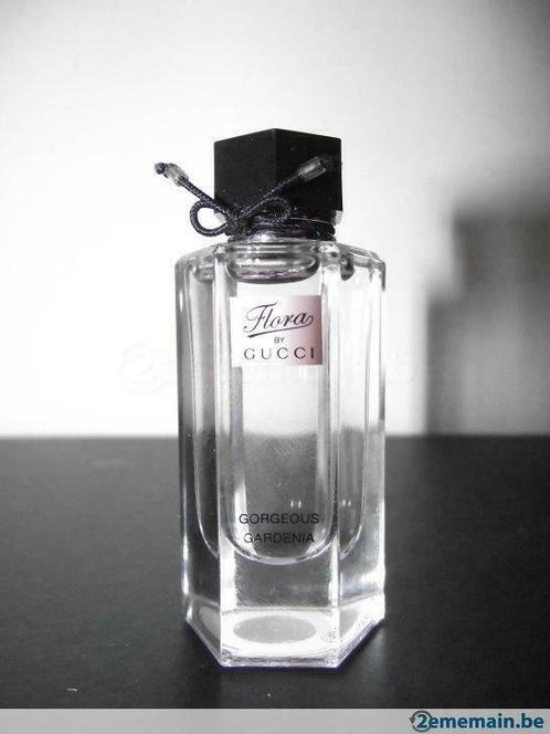 FLORA by GUCCI Gorgeous Gardenia miniature de parfum EDT 5ml, Collections, Parfums, Neuf, Envoi