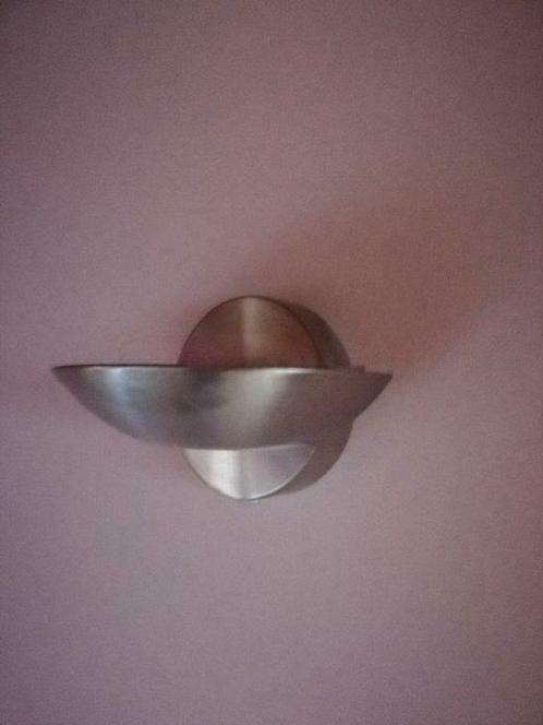 wandverlichting inox, 3 stuks, Elektronische apparatuur, Overige elektronische apparatuur, Gebruikt, Ophalen of Verzenden