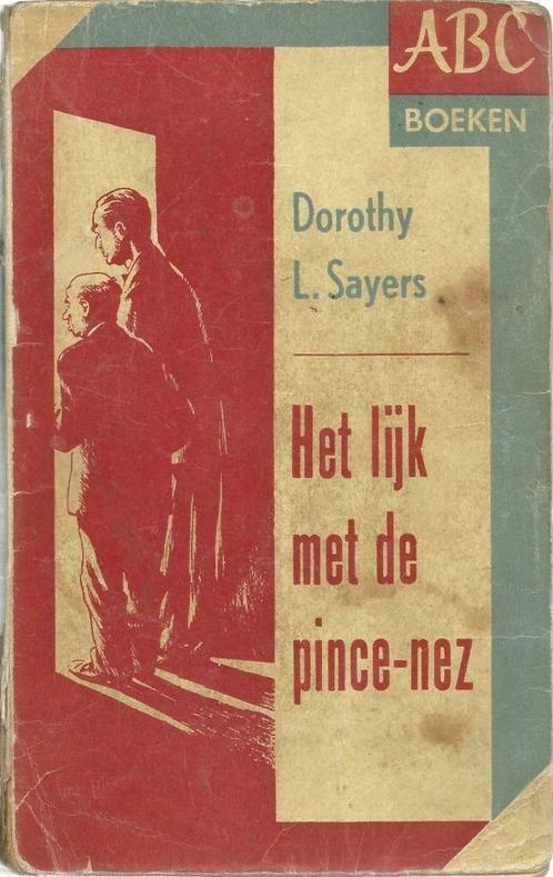 HET LIJK MET DE PINCE-NEZ - Dorothy L. SAYERS - ABC nr 45, Boeken, Detectives, Gelezen, Ophalen of Verzenden