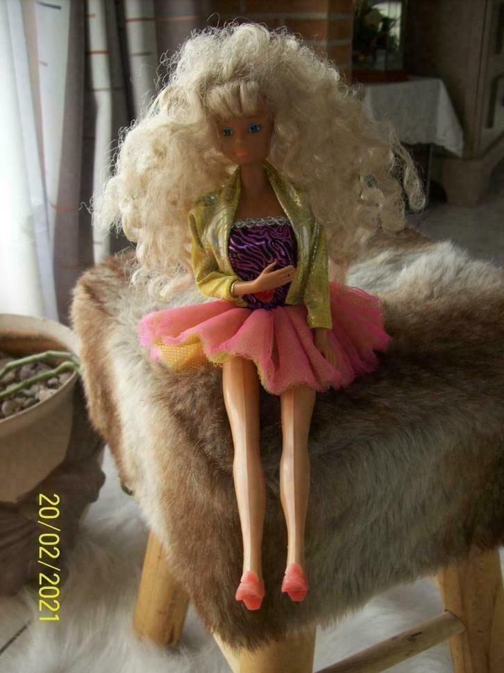 Barbie "Steffi Love" qui chante – SIMBA-TOYS (1993), Kinderen en Baby's, Speelgoed | Poppen, Gebruikt, Barbie, Ophalen of Verzenden