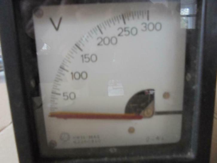 analoge 3fasen spanningsmeter, Elektronische apparatuur, Onderdelen en Toebehoren, Gebruikt, Ophalen