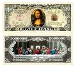 USA 1 million $ Mona Lisa/Last Supper - Leonardo da Vinci, Postzegels en Munten, Verzenden, Noord-Amerika, Los biljet