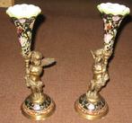 oude vaasjes porcelein en brons, Antiek en Kunst, Ophalen of Verzenden