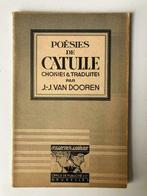 Poésies de Catulle - J.-J. Van Dooren (1943), Ophalen of Verzenden