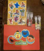 Bert en Ernie placematje,3 D stickers,2 lepeltjes+2 vorkjes., Kinderen en Baby's, Ophalen of Verzenden, Nieuw