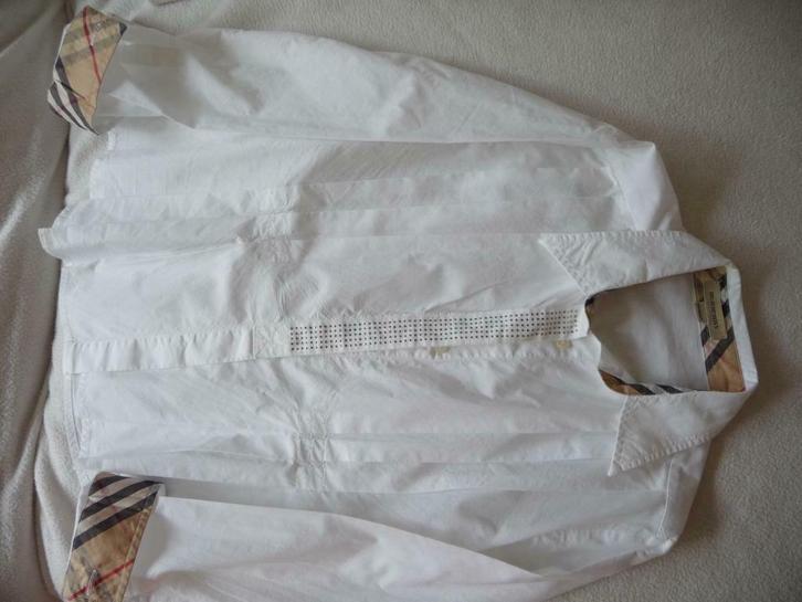 Burberry bloes maatje 140 meisjes 8 tot 10 jaar, Kinderen en Baby's, Kinderkleding | Maat 140, Zo goed als nieuw, Meisje, Overhemd of Blouse