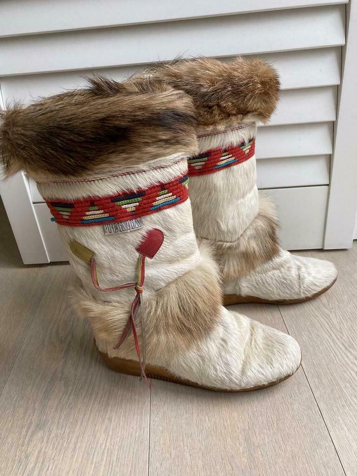 Originele Tecnica Laarzen in Leder Maat 38, Kleding | Dames, Schoenen, Gedragen, Wit, Ophalen