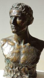 Léon SARTEEL °1882-1942 Gent portret buste NATUS CALLEWAERT, Antiek en Kunst, Kunst | Beelden en Houtsnijwerken, Ophalen