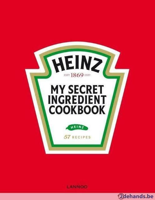 Boek: Lannoo - Heinz, My secret Ingredient cookbook, Livres, Livres de cuisine, Neuf, Enlèvement ou Envoi