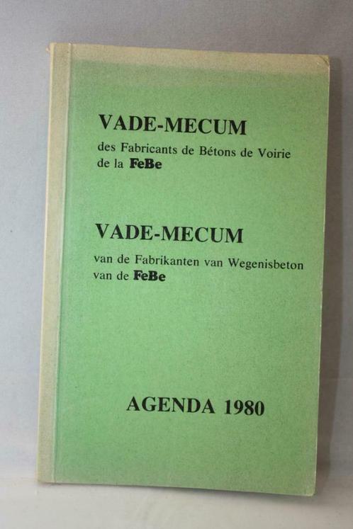 Vade-Mecum van de Fabrikanten van Wegenisbeton FeBe 1980, Divers, Agendas, Comme neuf, Enlèvement ou Envoi