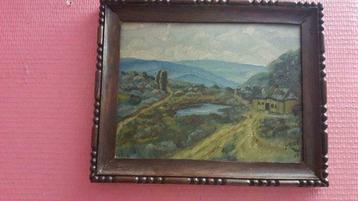 Tableau huile sur panneau, Antiquités & Art