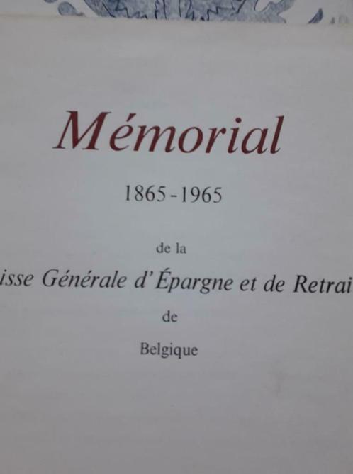 Livre MEMORIAL CGER 1865 - 1965, Livres, Politique & Société, Utilisé, Enlèvement ou Envoi